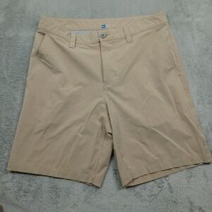 Southern Tide Shorts Mens 32 Brown Chino Pockets Preppy Casual